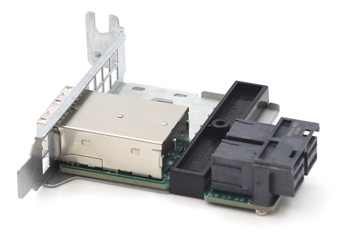 SuperMicro Dual-Port SAS External To Internal Cable Adapter P/N:A0M-SAS3-8I8E-LP