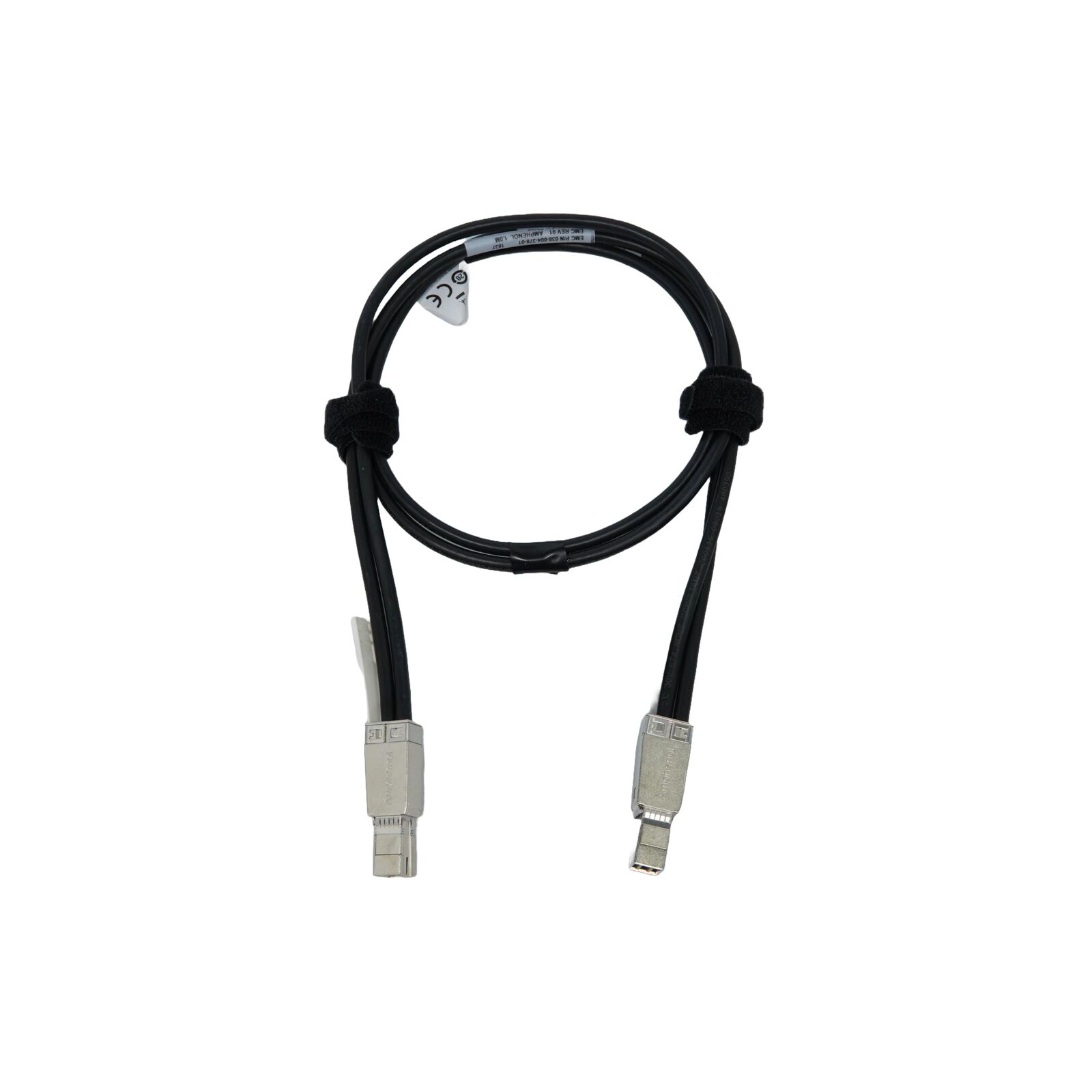Amphenol EMC 038-004-378-01 1M SAS Cable (Lot of 5)