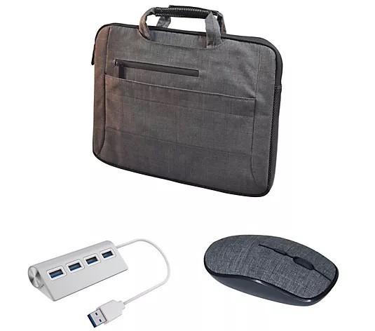 Digital Gadgets Laptop  Bag 17" Includes  4port USB hub, and wireless mouse