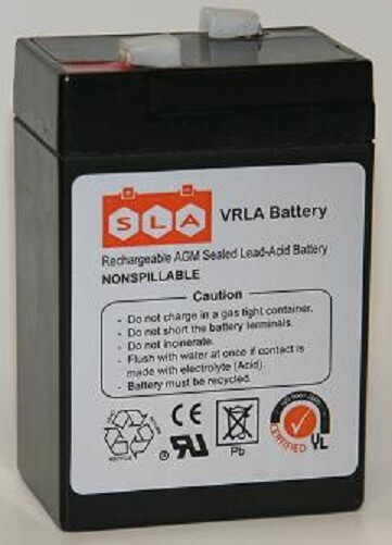 6V Replacement Battery for UPG 6 Volt 4.5Ah 4Ah SLA Battery UB645 UB645K