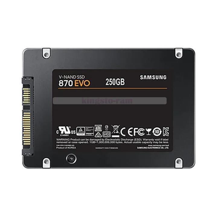 SAMSUNG 2.5 in SSD 870 EVO 2TB 1TB 500GB 250GB SATA III PC Solid State Drive lot