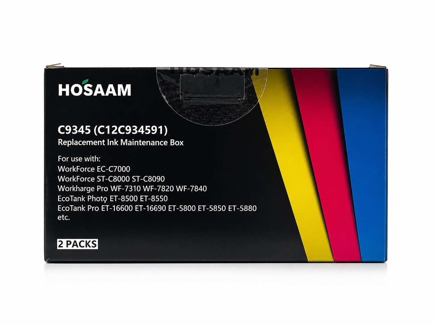 2 Pack C9345 Maintenance Box for Epson WF-7840 WF-7820 ET-8550 ET-16600