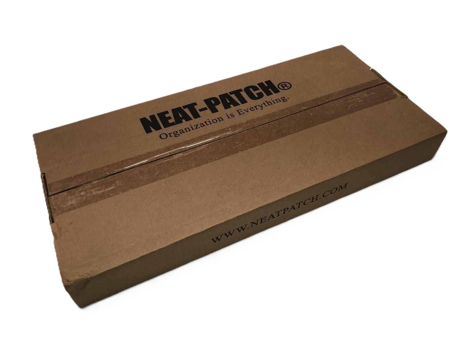 (Lot of 12) Neat-Patch NP1 1U RMU Rackmounted Cable Management Tray - Open Box
