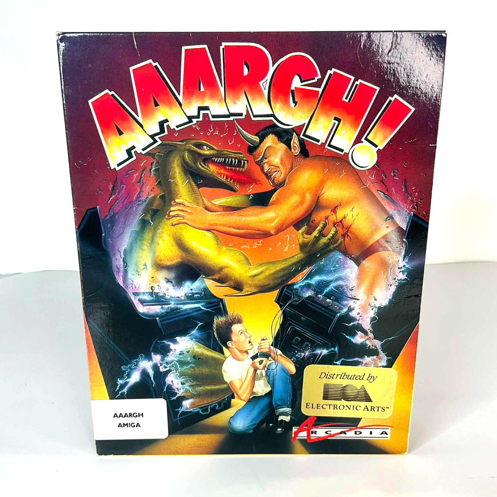 Rare Vtg. Aaargh Amiga Game Complete