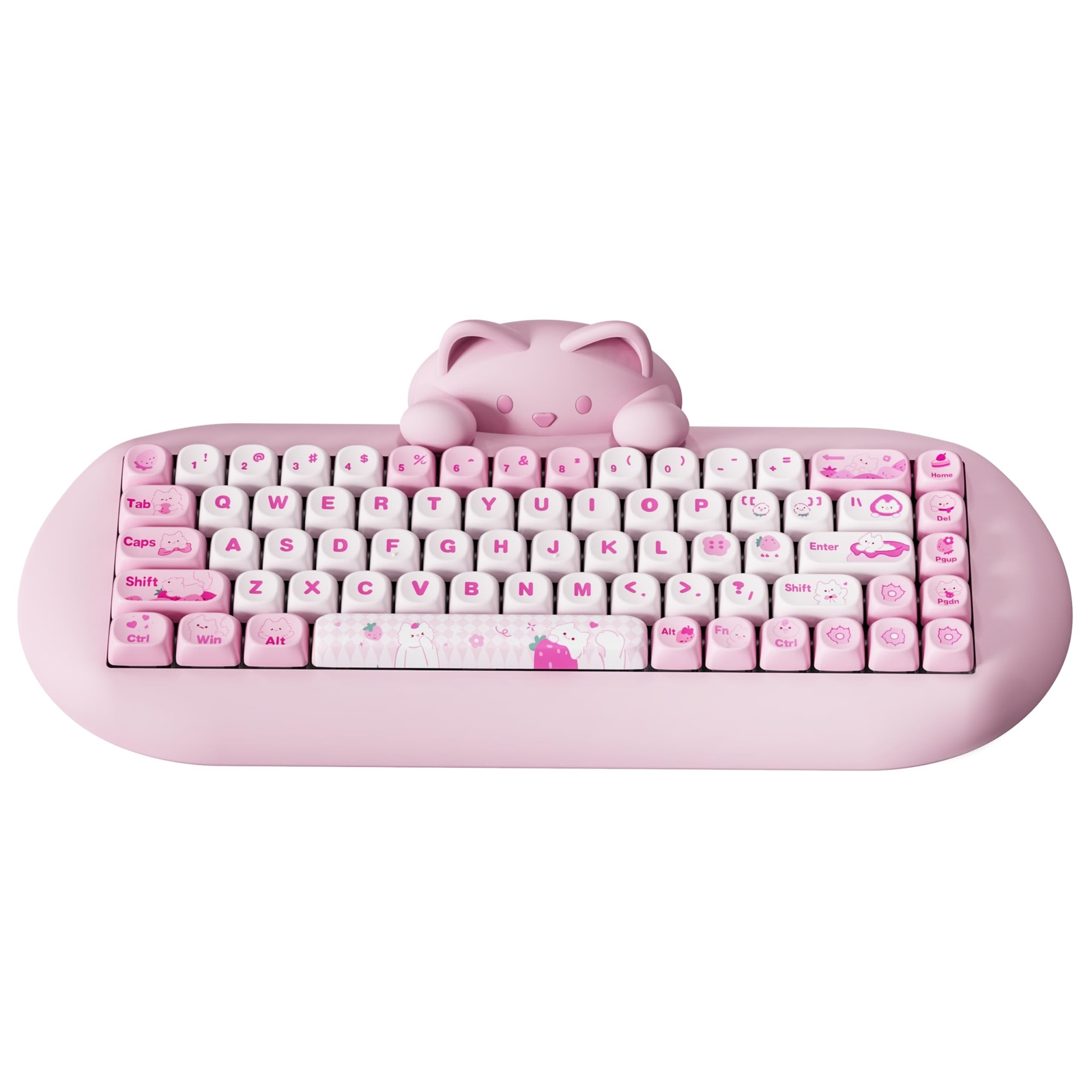 YUNZII C68 Wireless Mechanical Keyboard,65% Layout,Hot Swap,Triple Mode BT5.0...
