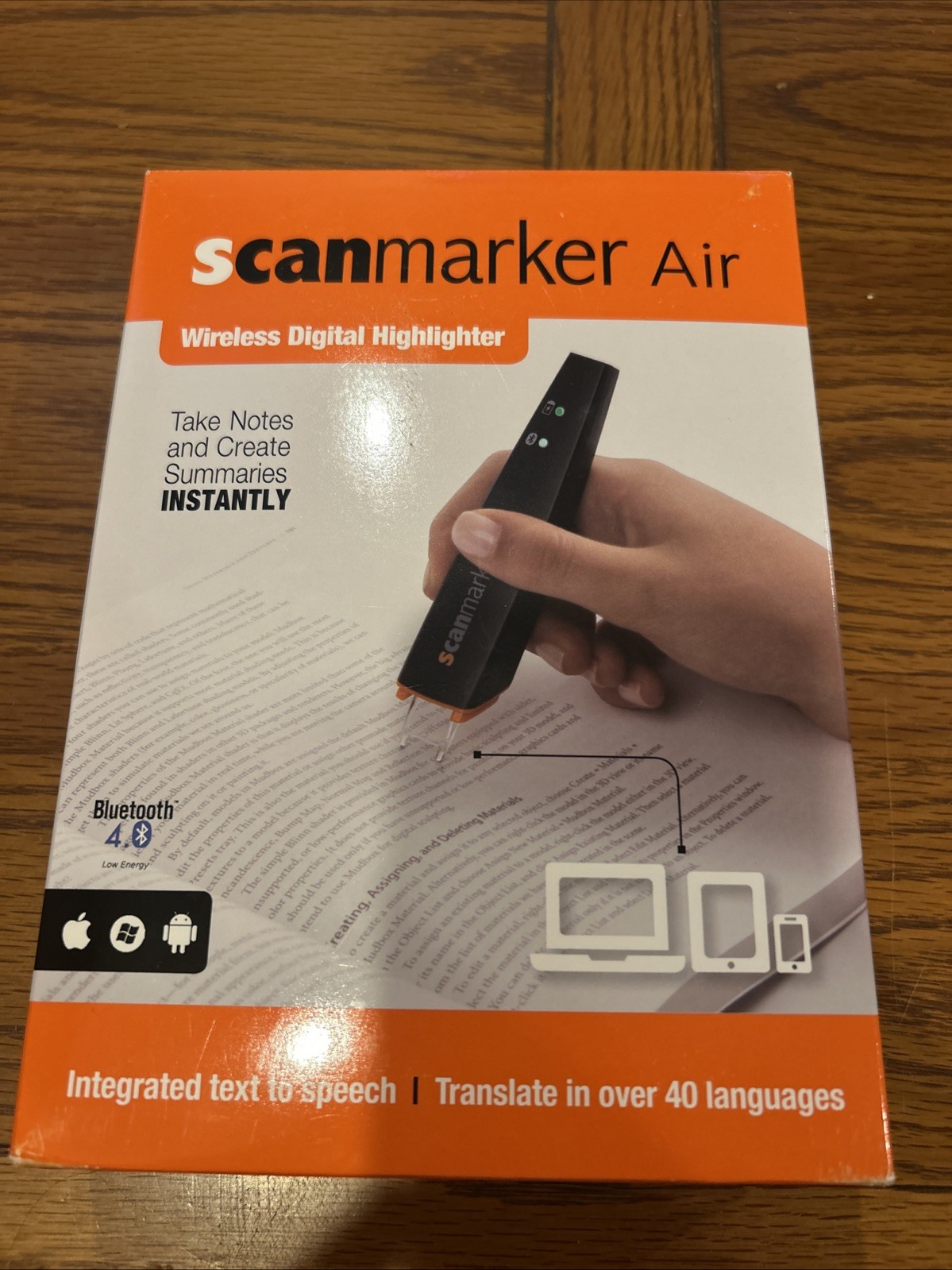 Scanmarker Air Wireless Digital Highlighter New Open Box.