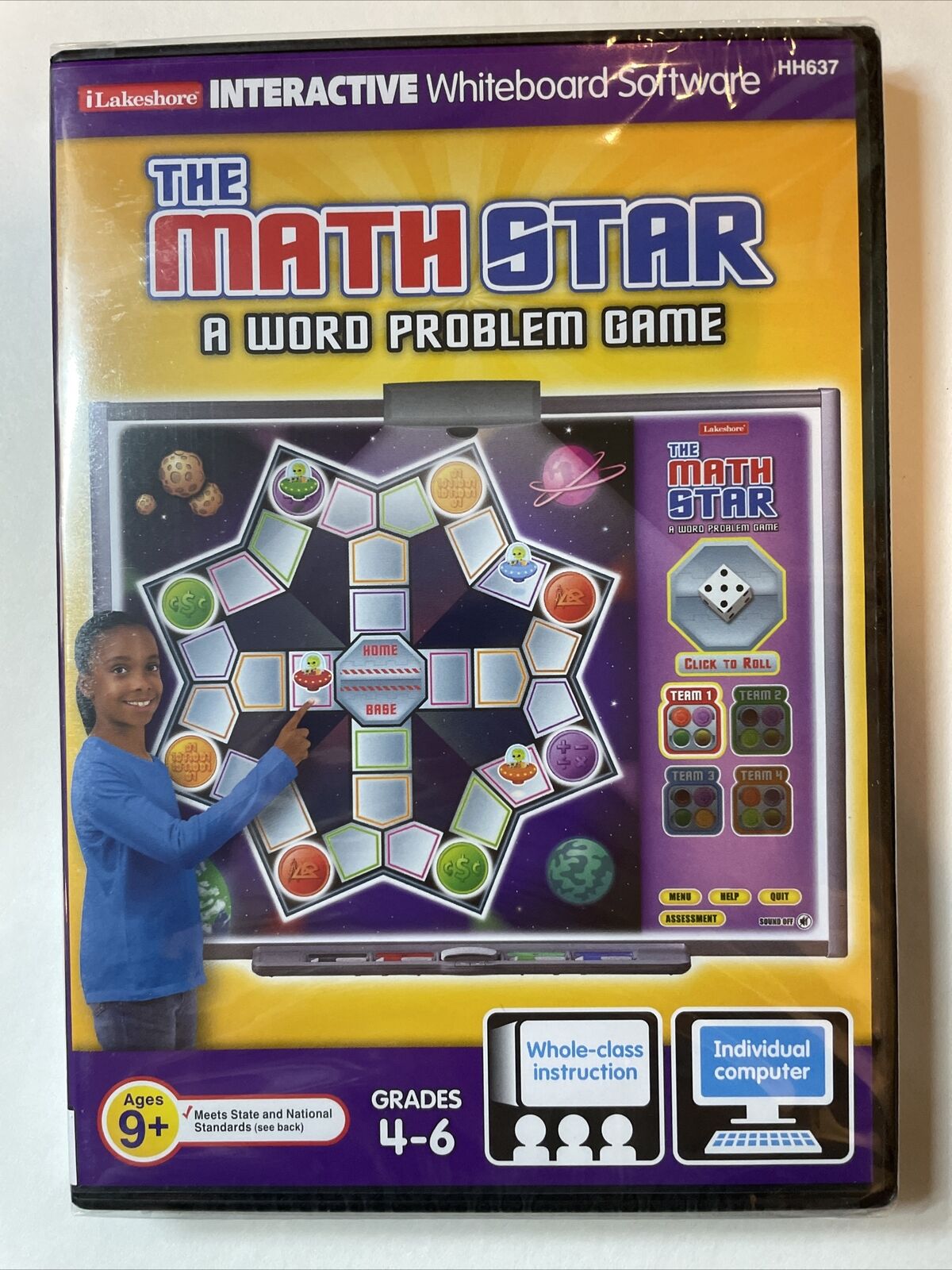 Lakeshore Interactive The Math Star - Grades 4-6 Teaching CD-ROM