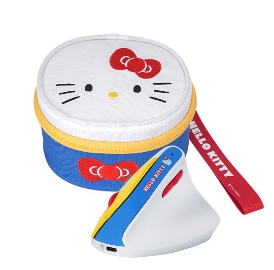 Hello Kitty  X Royche Wireless Virtical Mice Mouse Silence Ergonomic Cute