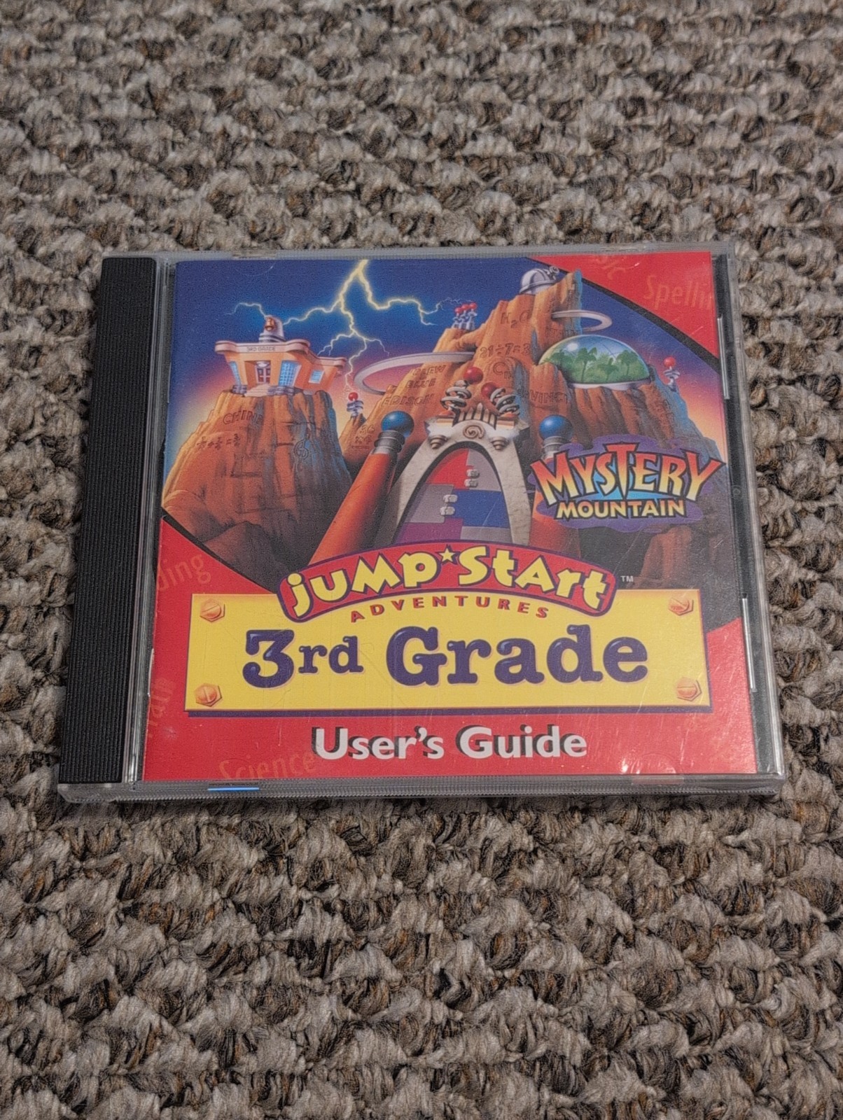 1996 Jump Start Adventures 3rd Grade Mystery Mountain Early Read Windows 95 PC