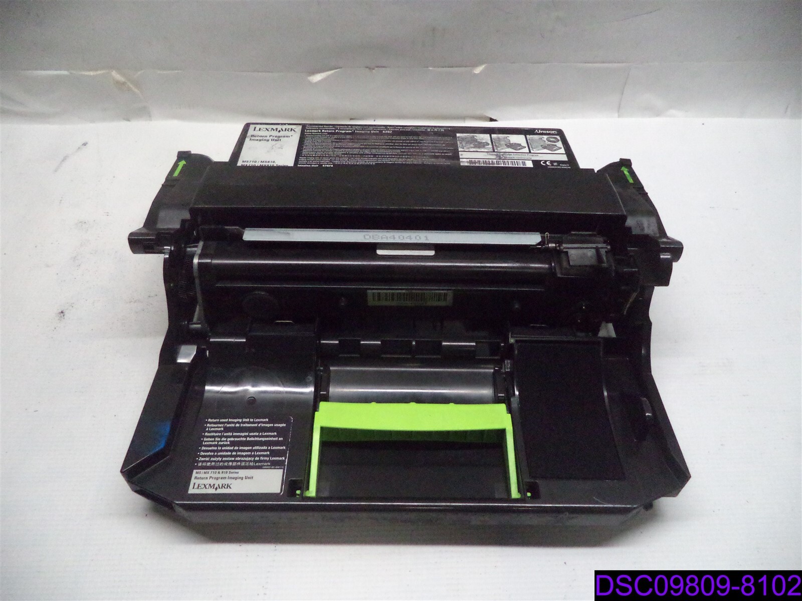 Used Needs Refilled Qty = 3: Lexmark Imaging Drum MS710 MX710 MS810 MX810