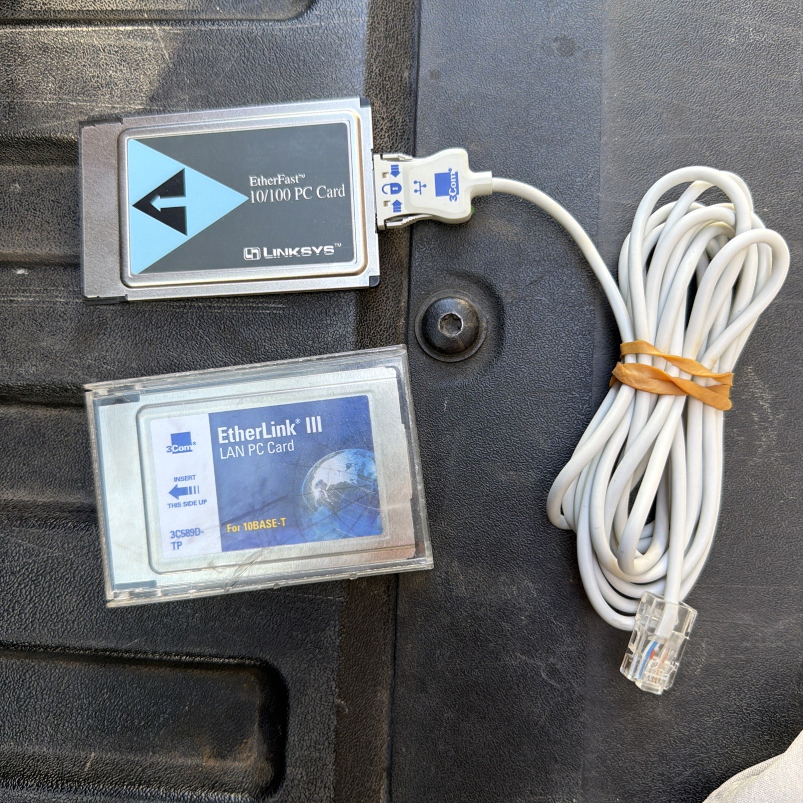 Linksys EtherFast 10/100 Integrated (PCM100) Network Adapter & Ethernet Link III