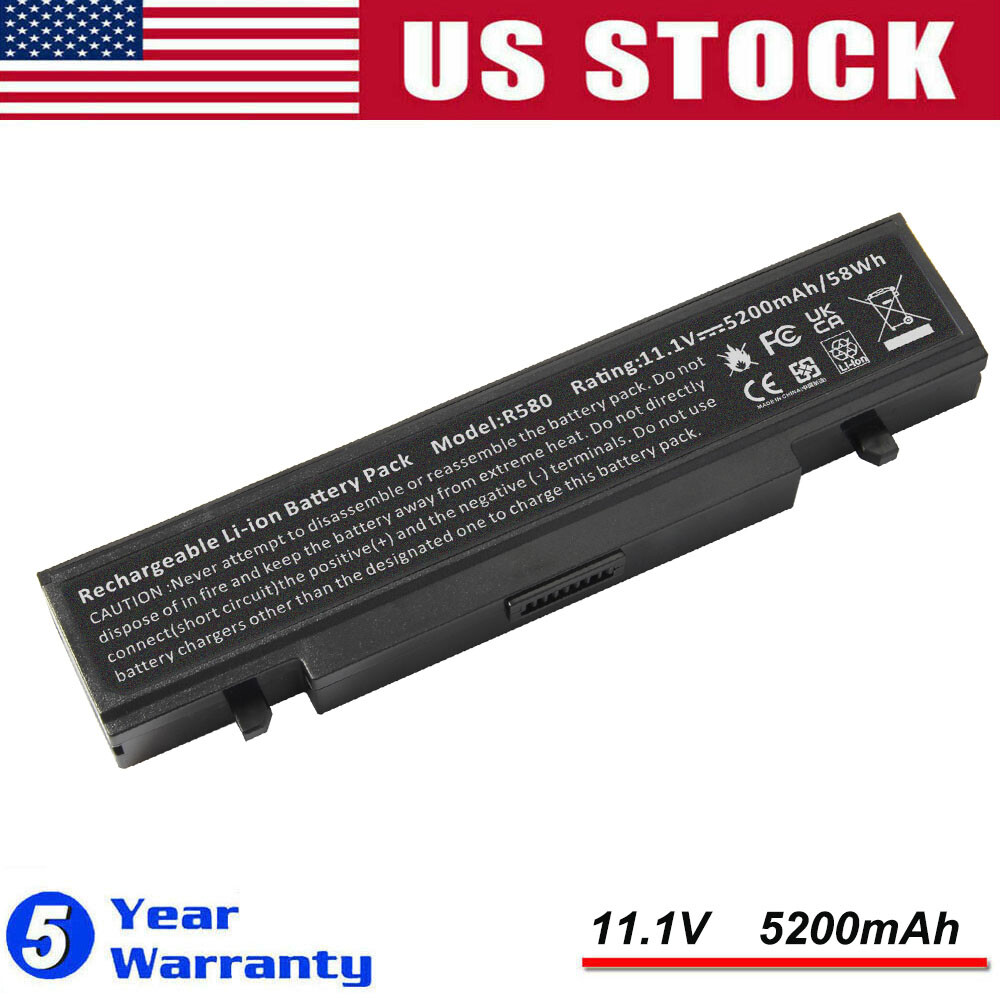 6 Cell Battery For Samsung RV408 RV410 RV411 RV415 RV420 RV508 RV510 RV511 RV515