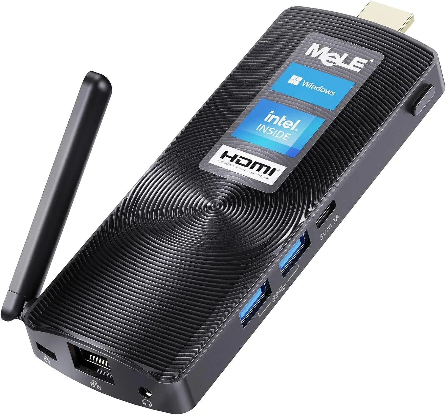 MeLE PCG02 GLE Fanless Mini PC Stick J4125-8GB-128 8GB RAM, 256GB SSD Win 11 Pro