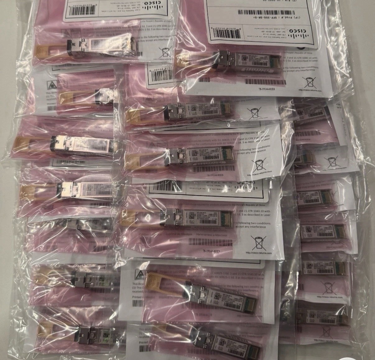 Cisco SFP-25G-SR-S 25Gb SFP28 SR Transceiver Module 10-3227-01