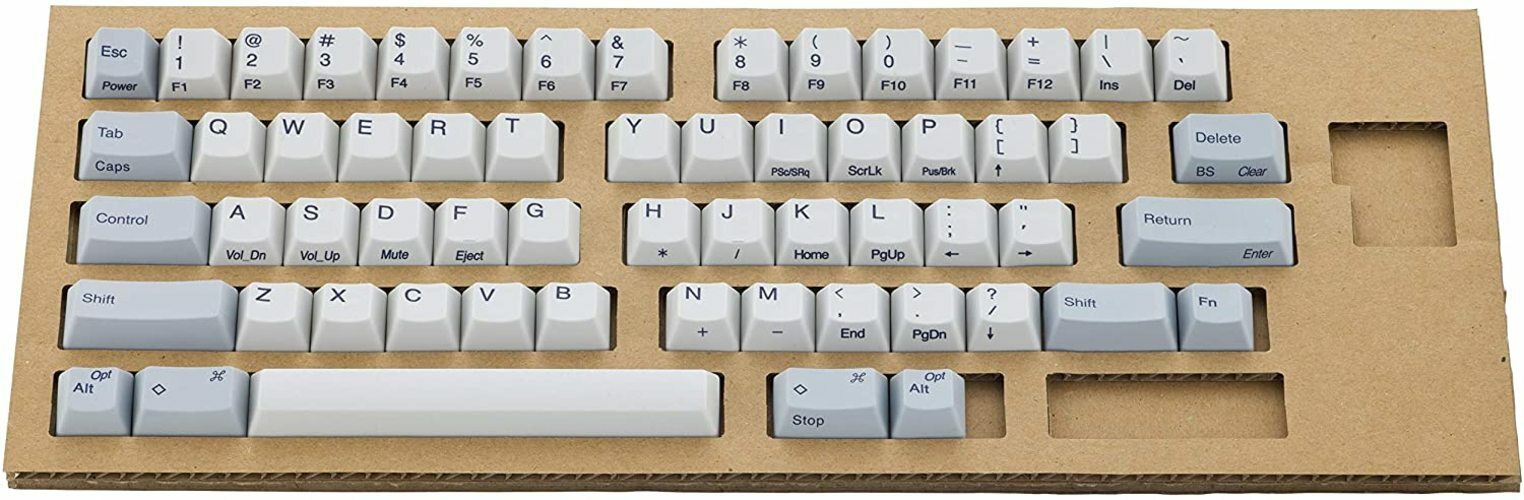 PFU Key Top Set White PD-KB400KTW