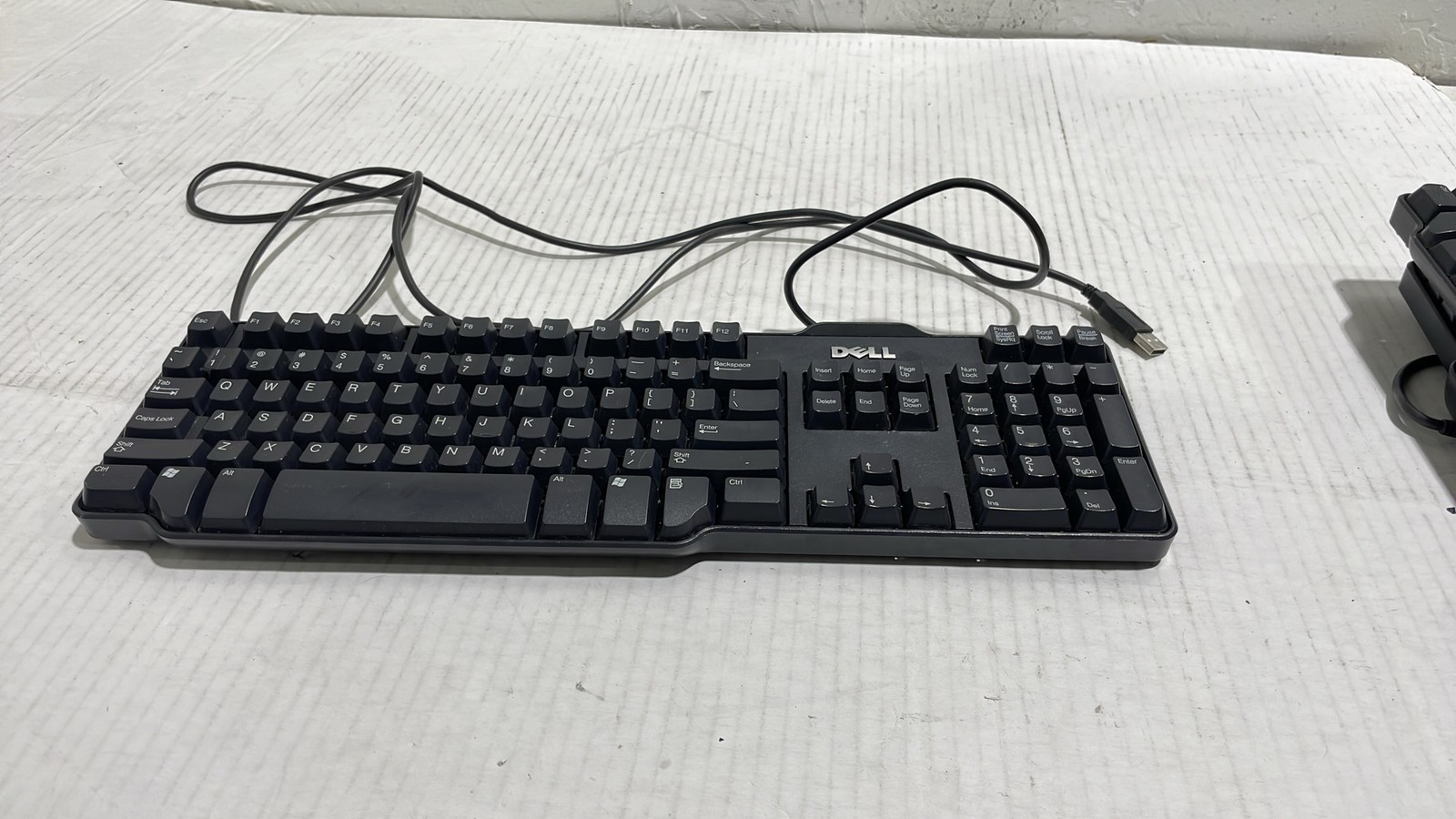 Dell RT7D50 0W7658 W7658 USB Wired 104-Key Slim Computer Keyboard Black