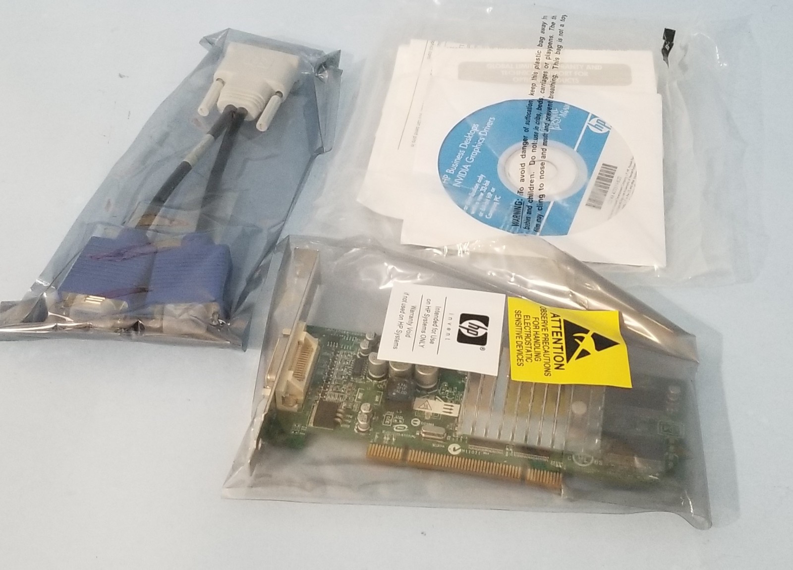 HP Quadro NVS 280 64MB DDR PCI Video Card 350970-004 398686-001