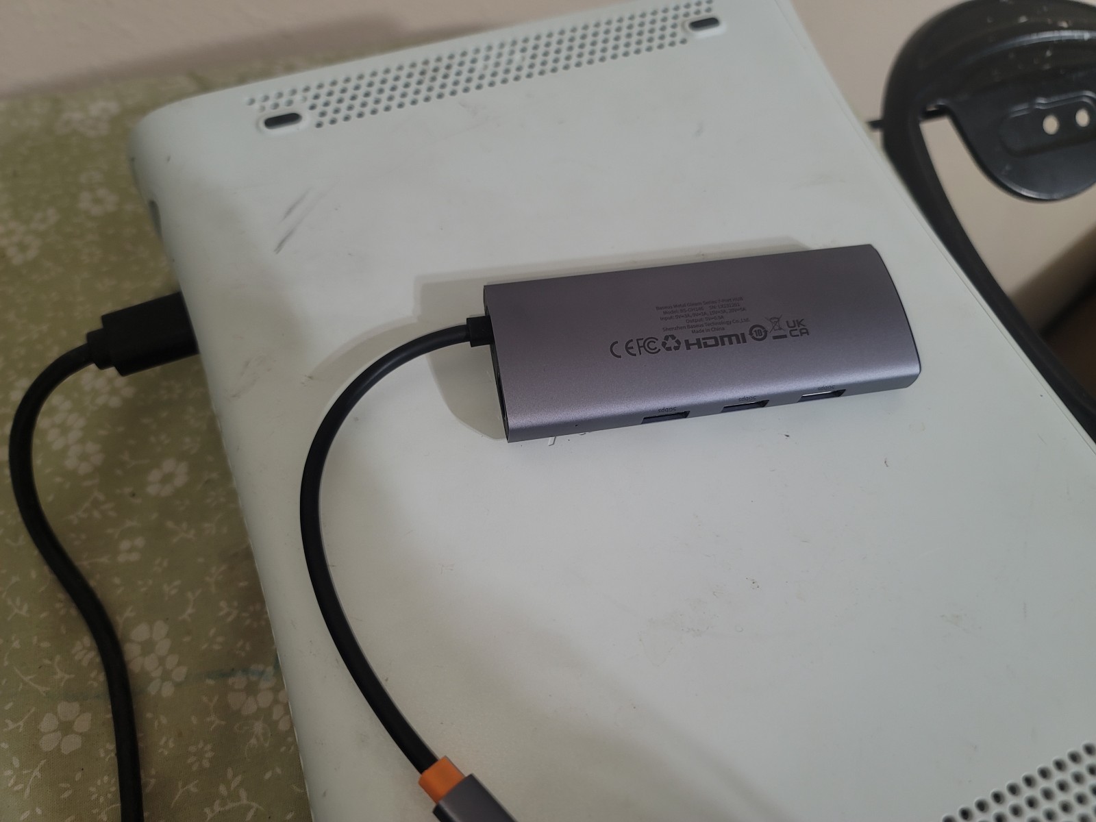 Baseus 7 in 1 USB C Hub 4K 60Hz HDMI 100W PD Docking Station BS-OH146A Gray
