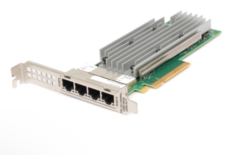 Dell 33M0K Quad Port QLogic FastLinQ 41164 10G