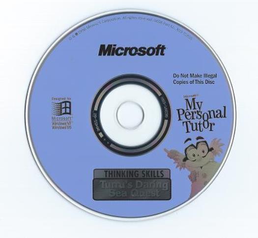 My Personal Tutor Thinking Skills PC CD learn about telling time sorting pattern