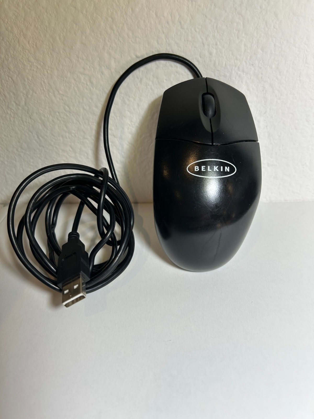 Belkin F8E812-BLK-PS2 Black PS/2 Mouse TESTED Works Great