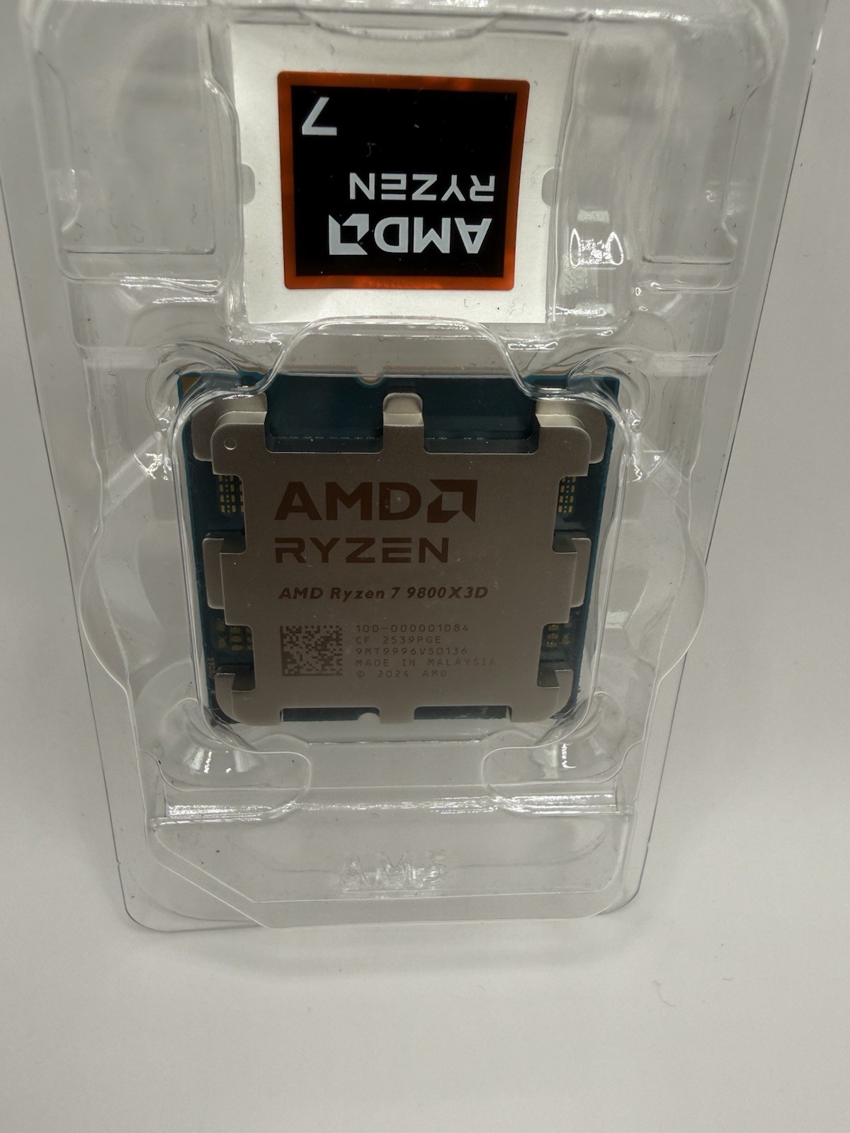 AMD Ryzen 7 9800X3D 8-Core 16-Thread AM5 Zen 5 Desktop Processor