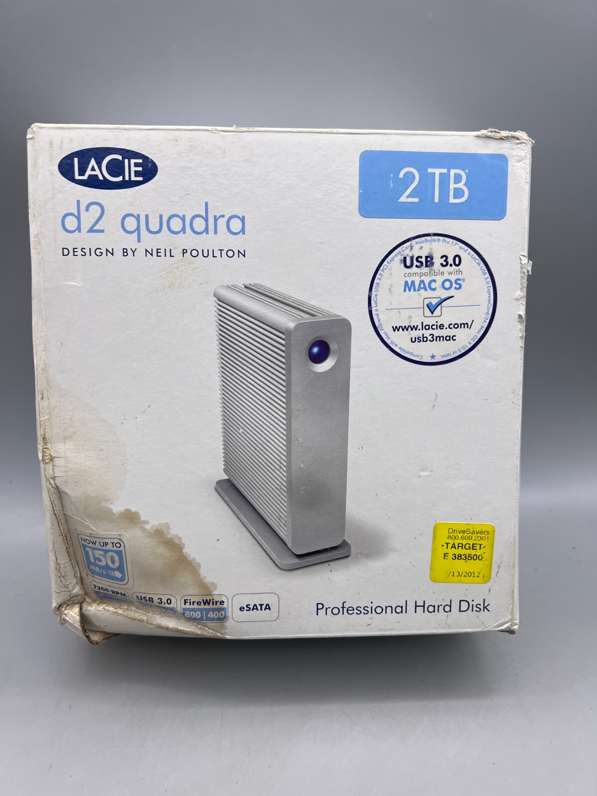 LaCie d2Quadra USB 3.0 2Tb External Drive
