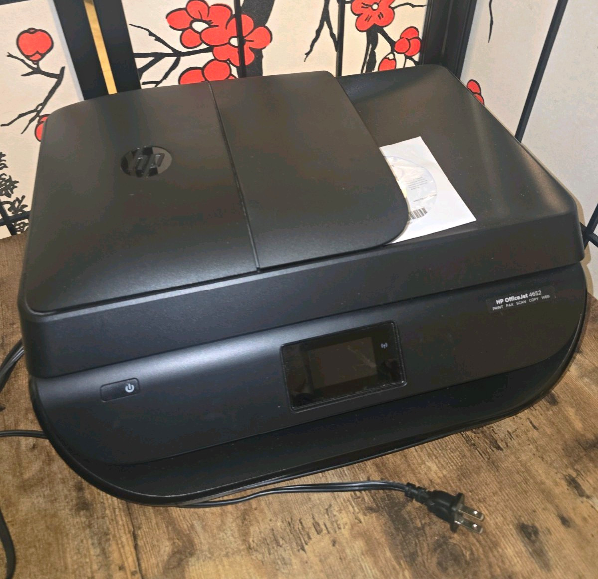 HP OfficeJet 4652 Wireless Color Inkjet All-In-One Printer Fax Scan Copy A4