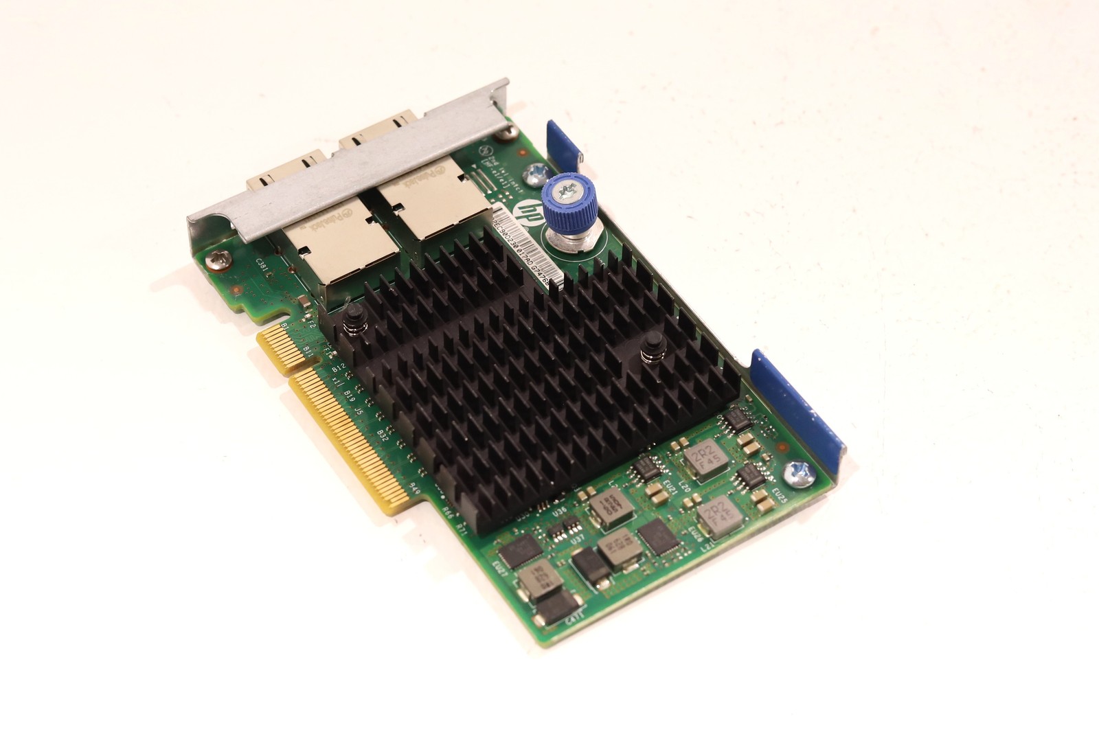 HP 561FLR-T Dual-Port 10GbE PCIe x8 Ethernet Network Card P/N: 701525-001 Tested