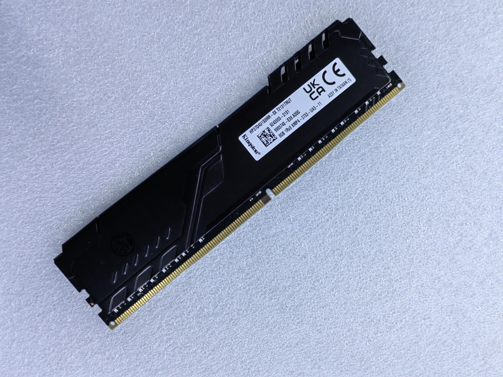 HP Kingston 8GB DDR4 3733 Desktop DIMM RAM 1Rx8 PC4-29800 HP37D4U1S8MR-8X 288pin