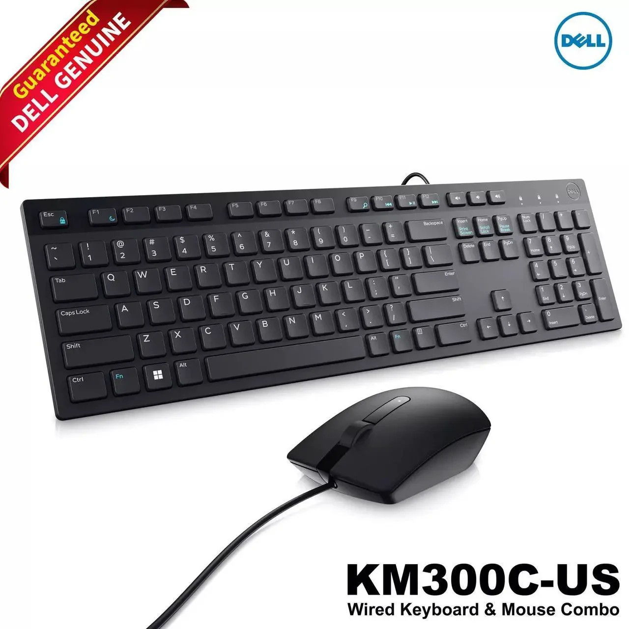Dell KM300C (KB216 + MS116) Wired Keyboard and Mouse combo (NEW)