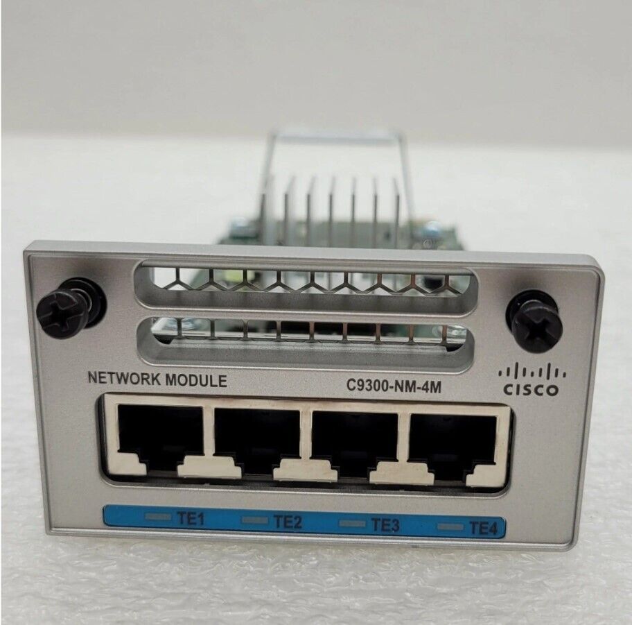 Cisco C9300-NM-4M Catalyst Network Module