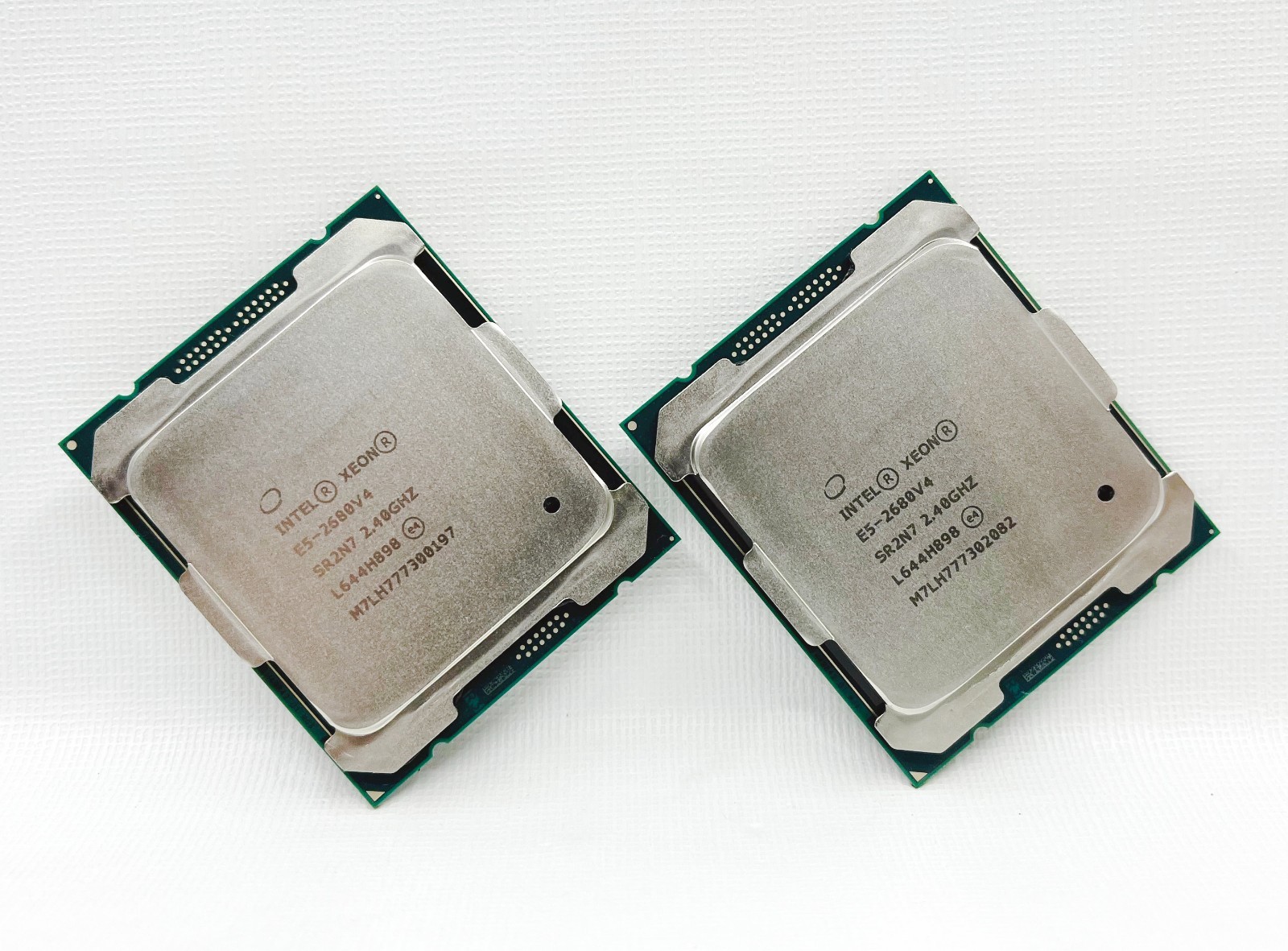 2PCS Intel Xeon E5-2680V4 2.4GHz 14-Core 35MB 120W LGA2011 Server Cpu