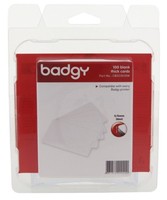 Evolis Badgy PVC Card 30 Mil White 100n Per 100 200 1st Generation CBGC0030W