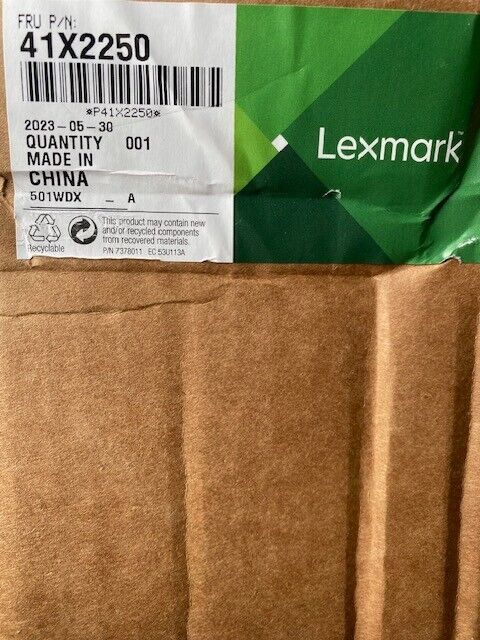 Lexmark 41X2250 High Yield Return Program Maintenance Kit Fuser (NEW)