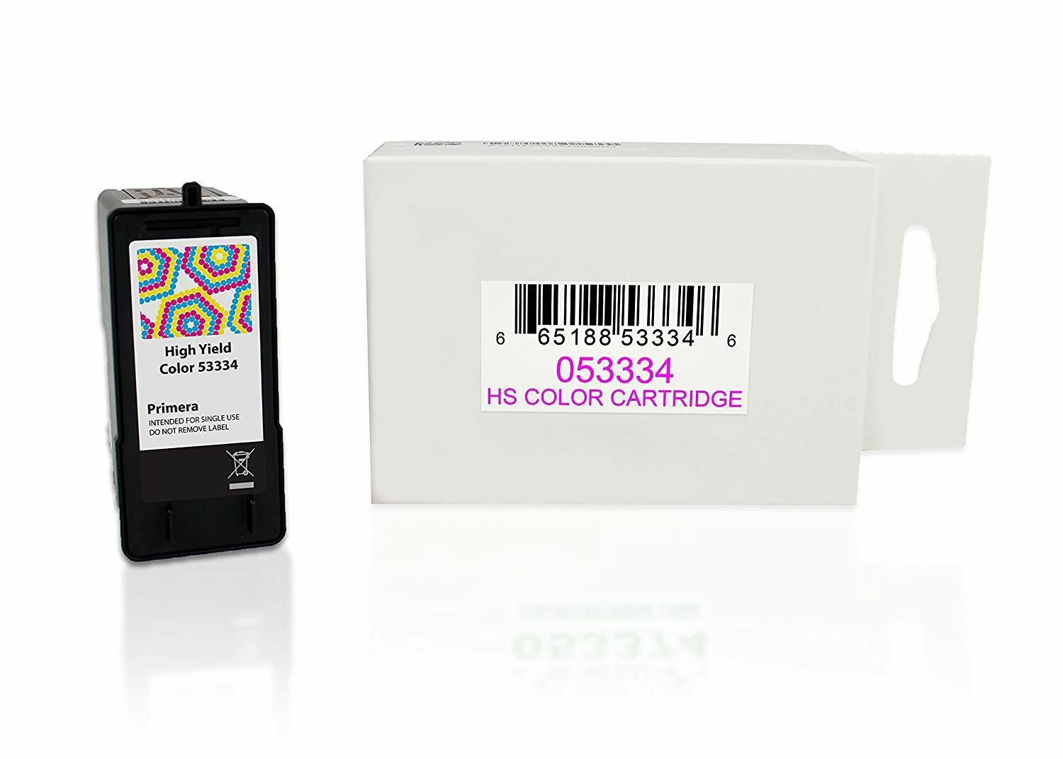 Primera 53334 Tri-Color Ink Cartridge for Bravo SE-3 and 4200 Series (SEALED)