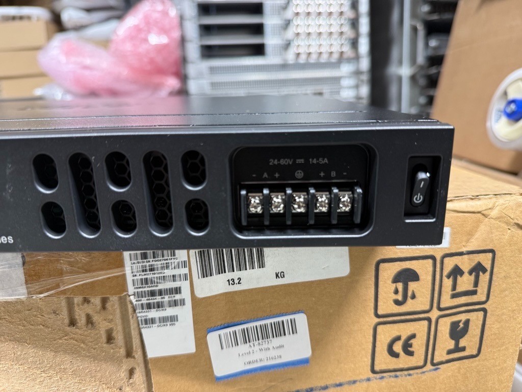Cisco ISR4331/K9 Integrated Services Router PWR-4330-DC POWER SUPPLY Open Box