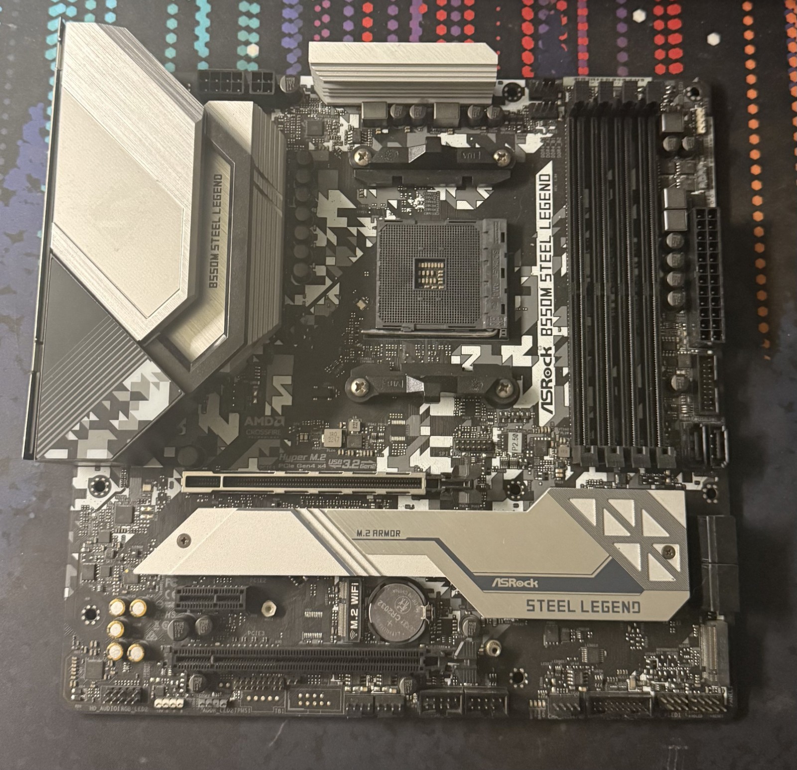 ASRock B550M Steel Legend AM4 MicroATX Motherboard