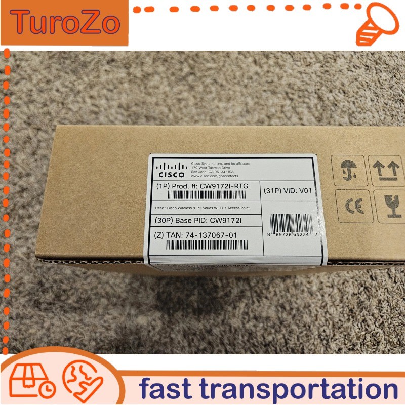 Cisco Catalyst CW9172I-RTG High-Performance Wi-Fi 7 Wireless - Unclaimed