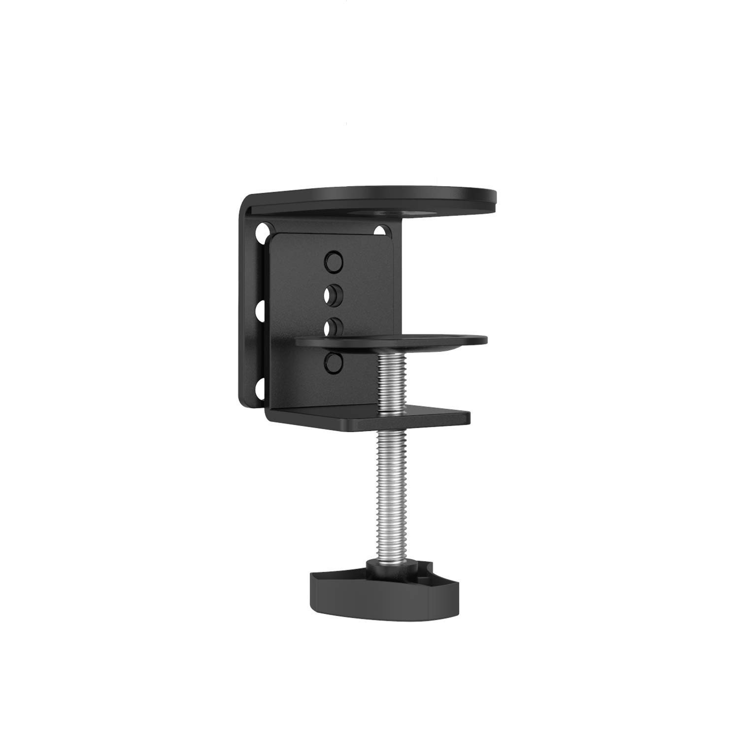C-Clamp Base Stand Mounting Accessory for Monitor Mount Workstation System, Blac