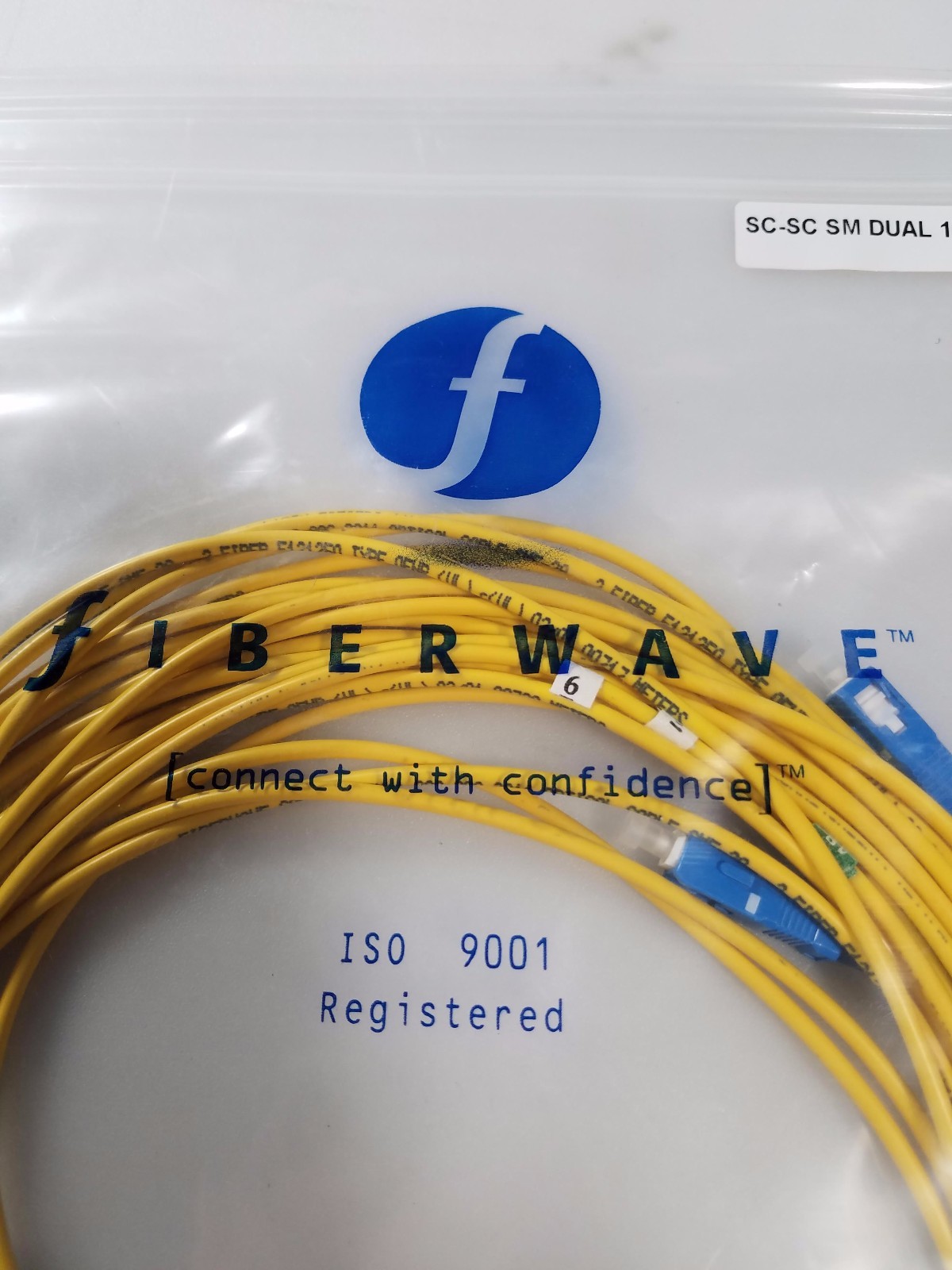 Fiberwave Fiber Optic Jumper 10M SC-UPC/SC-UPC