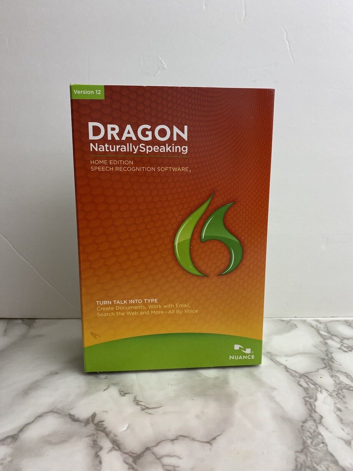 New Open Box Dragon NaturallySpeaking Home 12.0 Speech Recognition Microphone