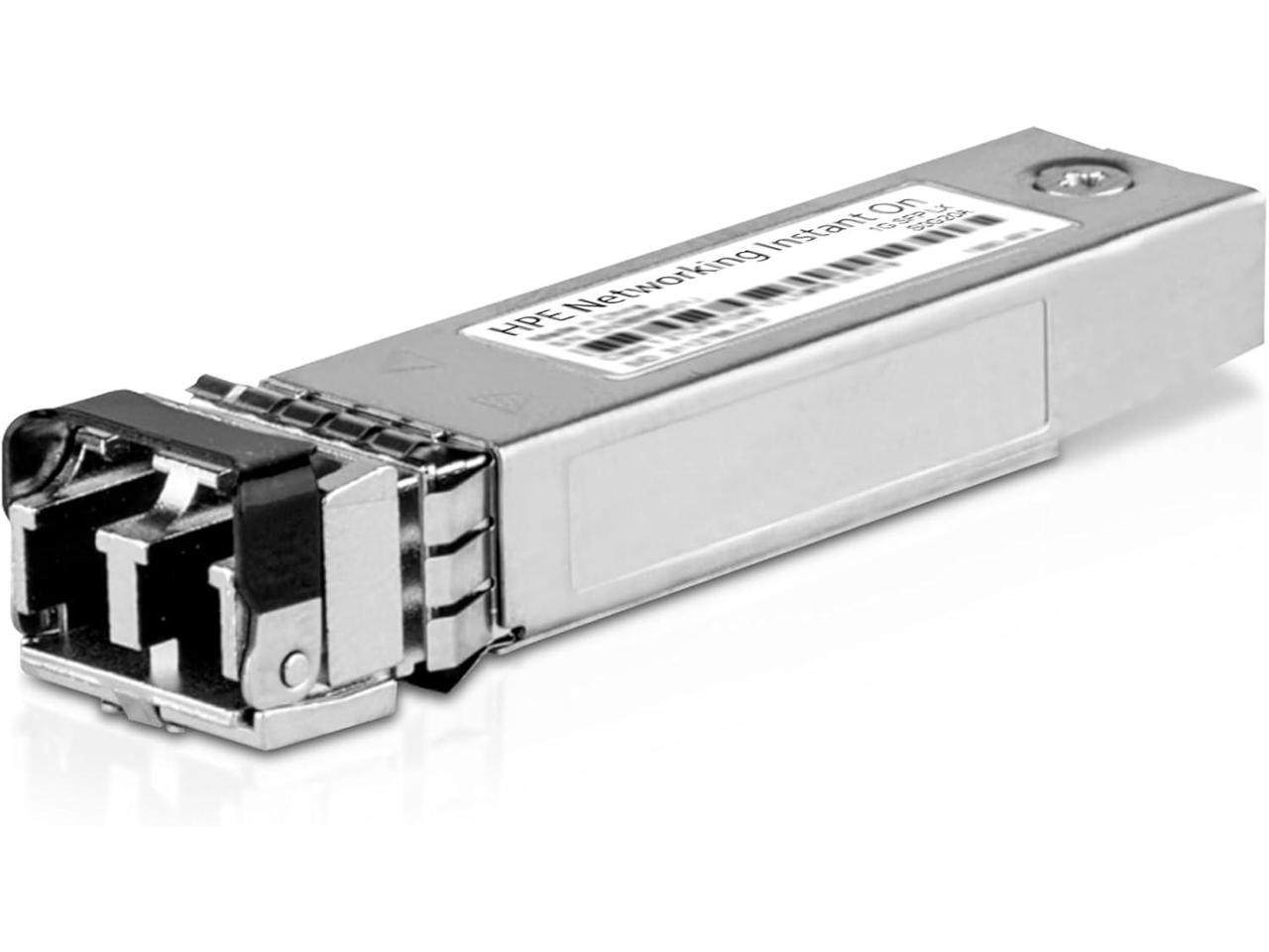 HP Networking Instant On 10G SFP+ LC LR Transceiver for Single Mode Fiber Connec