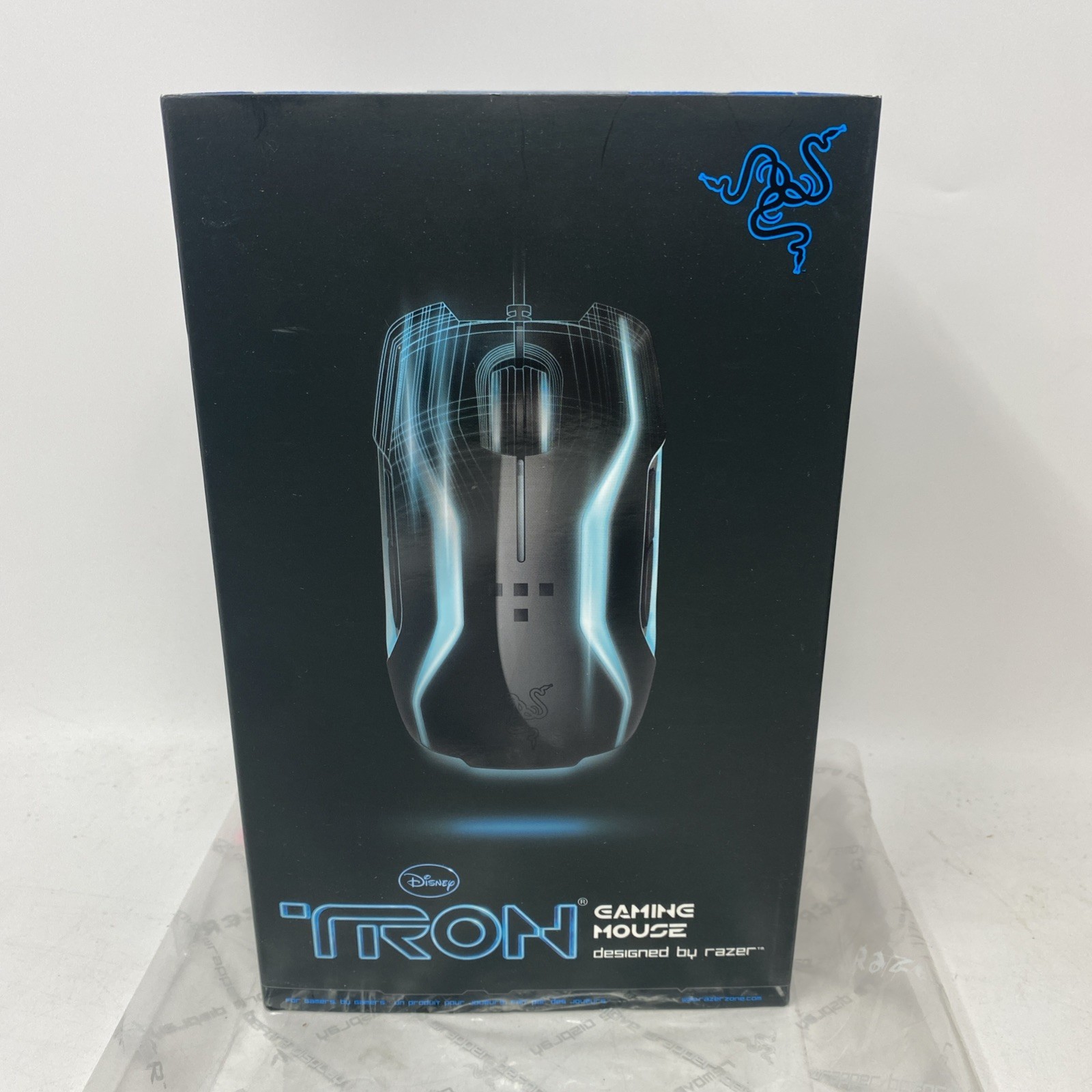 Razer Tron Legacy Gaming Mouse Disney COMPLETE New IN BOX Sealed