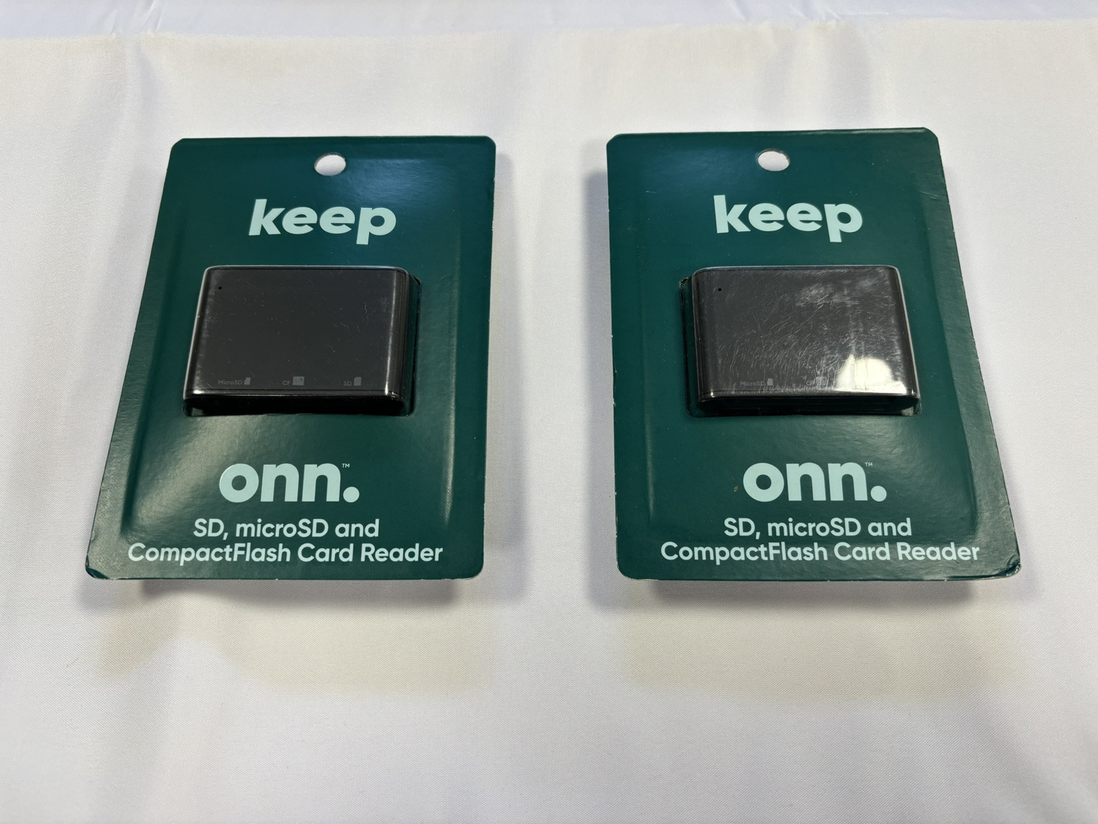 New 2Pack onn.CompactflashSD microSD MiniSD Plug N Play USB/Micro-USB Fast Ship