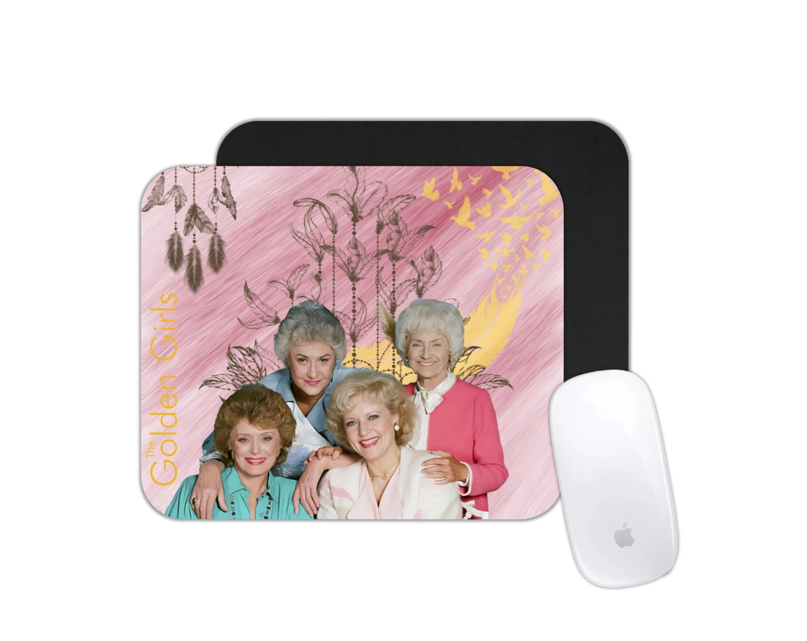 Golden Girls Mouse Pad | Classic TV Desk Mat Gift for Retro Show Lovers