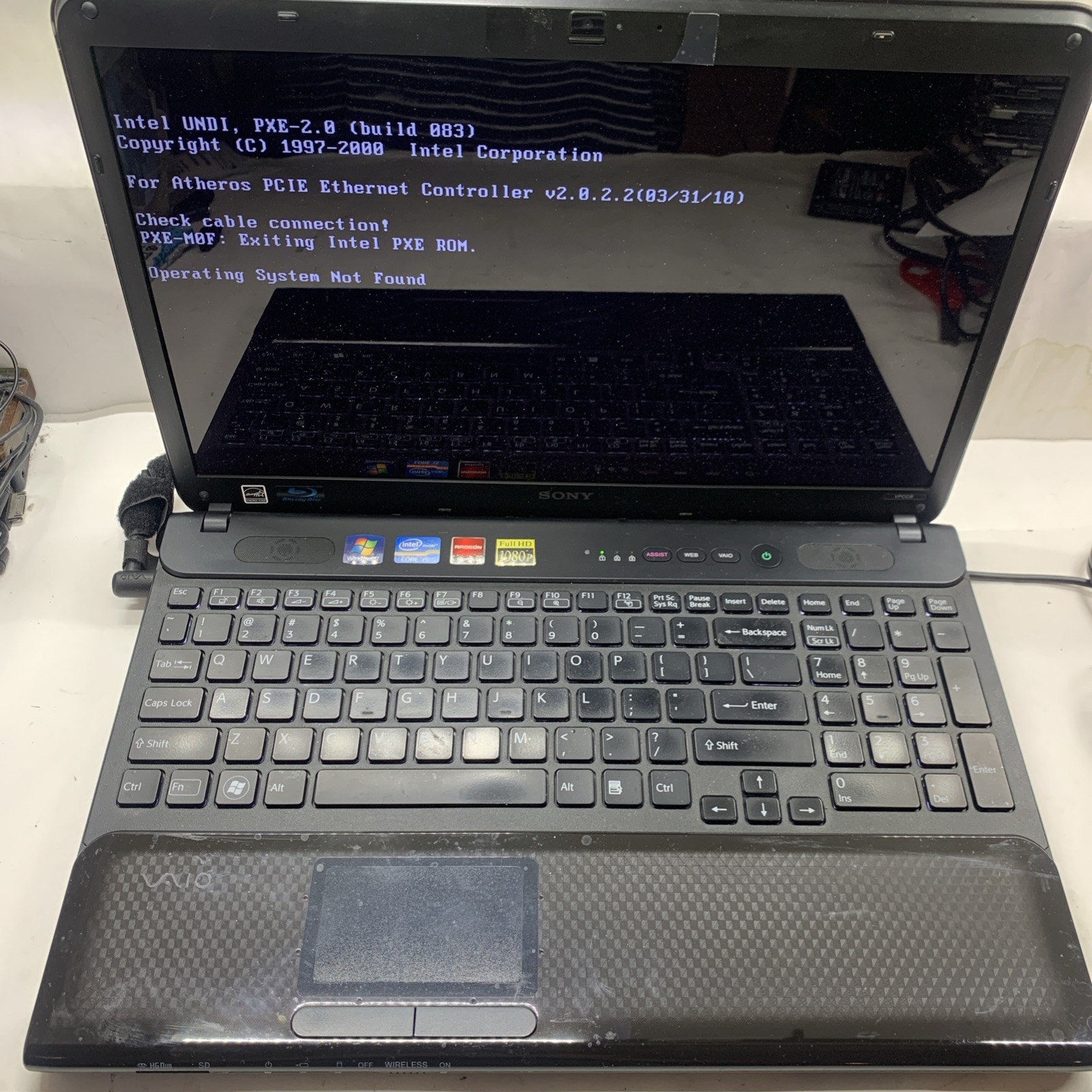 SONY VAIO VPCCB17FX PCG-71613L  Intel Core i5 Radeon Graphics FHD Blu-ray - READ