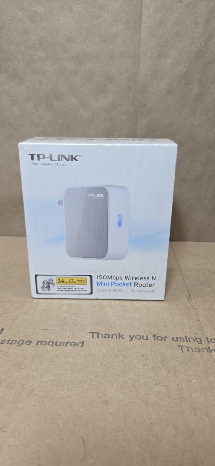 NEW TP-Link TL-WR700N 150 Mbps 1-Port 10/100 Wireless N Router