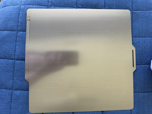 257mm x 257mm Double Sided Textured PEI Build Plate For 3D Printer