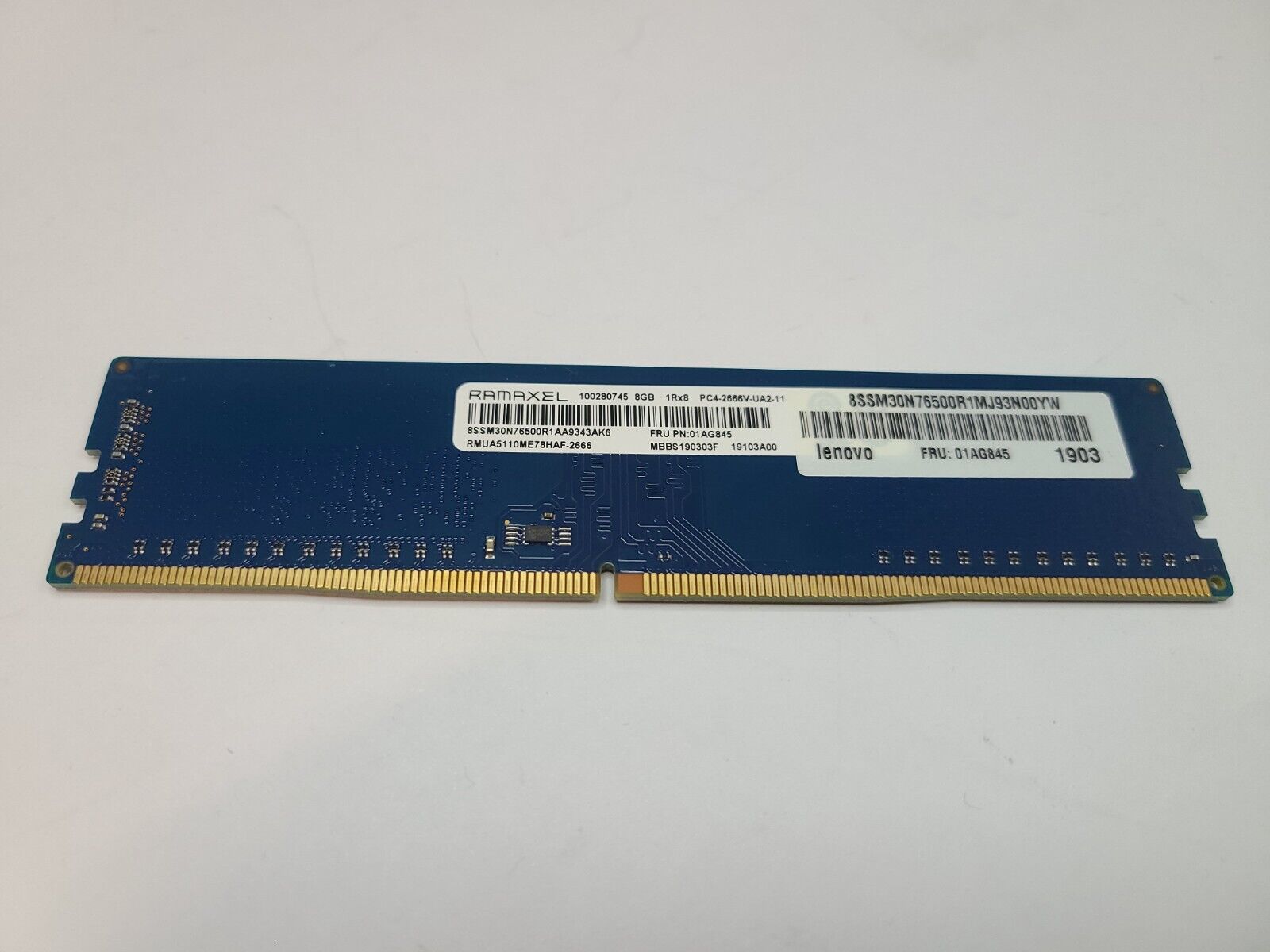 Ramaxel 8GB DDR4 2666MHz Desktop Ram Memory | RMUA5110ME78HAF-2666 | Tested USA